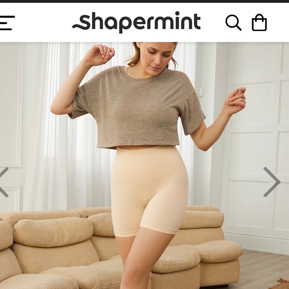 Shapermint’s Empetua High Waisted Super Short